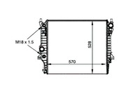 фото thumb №1, Nrf радіатор jaguar s-type 01-08