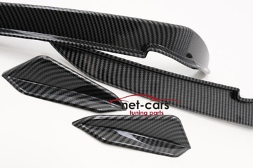 фото thumb №9, Спойлер накладка бампер golf 7.5 17- карбон r lin