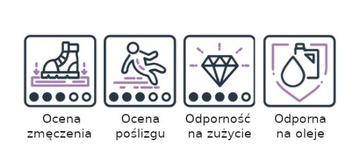 Противоусталостный, маслостойкий рабочий коврик 90х120.