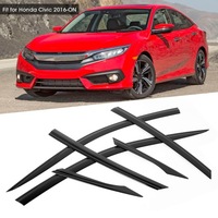 фото thumb №6, 6 szt. czarna защита окно vent защита солнцезащитная дефлектор pasuje do