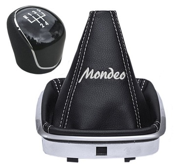 Ford Mondeo IV 4 MK4 2007-2014 Ручка переключения передач + вышивка на сильфоне 5B