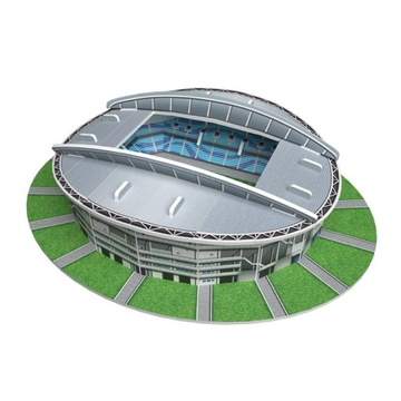 Stadion piłkarski - EURO 2024 - Puzzle 3D 218 elementów
