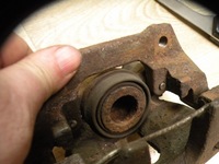 фото thumb №6, Volvo s60 v70 s80 суппорт тормоза левый задняя