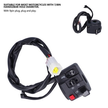 0.78in Motorcycle Handlebar Switch Controller