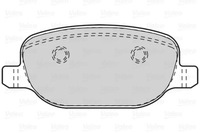 фото thumb №3, Гальмівні колодки гальмівні alfa romeo 159 / brera /valeo/