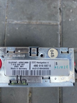 фото thumb №7, Audi a4 b6 зчитувач навігації корпус 4b0919887e