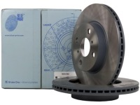 фото thumb №3, Blue print тормозные диски+ тормозные колодки p toyota iq 255mm