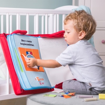JOLLY BABY MOJA PIERWSZA KSIĄŻECZKA MAŁY MALARZ
