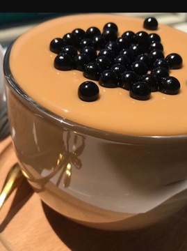 Bubble Tea лопающиеся фруктовые шарики молекулярная икра боба | Персик