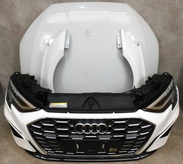 фото thumb №8, Audi a3 8y s line перед бампер лампи капот крила pas повний led