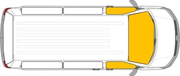КОВРИК ТЕРМОЭКРАН ДЛЯ ОКОН CARBEST VW T4 1990 г.в. 3 шт.