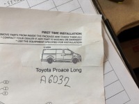 Toyota proace long рейлинг рейлинги кровельные рейлинг рейлинги кровельные proace Доставка, фото thumb