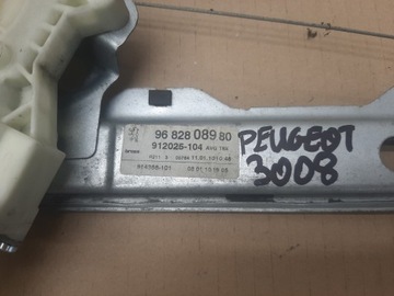 фото thumb №6, Подъемник механизм стекло левый перед peugeot 3008 i 2009-2016 9682808980
