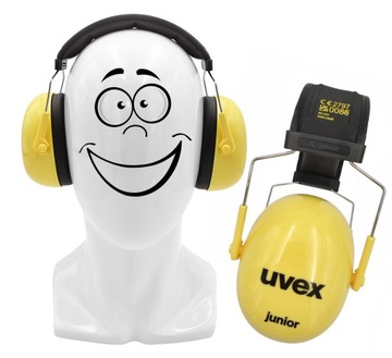 ЛЕГКИЕ НАШУШКИ, ЗВУЧАЮЩИЕ НАУШНИКИ ДЛЯ ДЕТЕЙ UVEX JUNIOR
