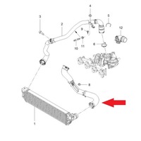 фото thumb №4, Wąż труба повітрозабірник повітря renault master 144600588r