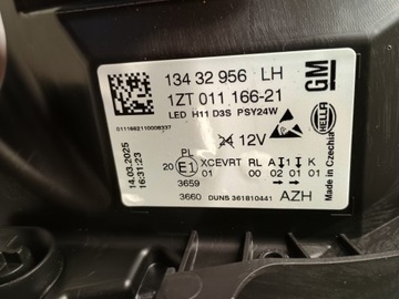 фото thumb №12, Лампа ліва передня opel insignia a рестайлінг ксенон led 13432956 lh нова оригінал
