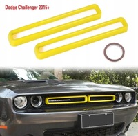 фото thumb №1, Накладки na решітка радіатора захисні накладки решітка dodge challenger 2015- колір жовтий