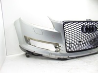 фото thumb №11, Бампер перед передній audi q7 4l колір ly7w ксенон