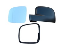 фото thumb №1, Вкладыш зеркало левый с подогревом + корпус рамка vw caddy iii 2004 -2014