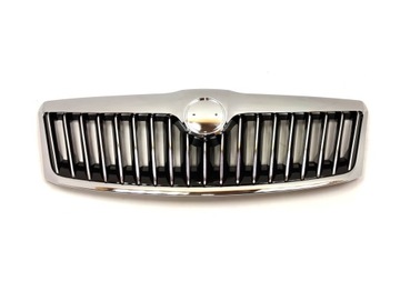 фото thumb №1, Skoda octavia ii 08- решітка решітка решітка радіатора чорний хром
