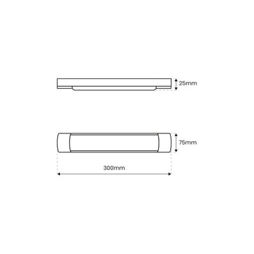 ЭКО-ЛАЙТ ОППР. РЕКА 9W 4000K 30CM 1000LM EK9837
