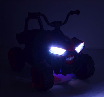 QUAD SPORT НА АККУМУЛЯТОРЕ, МЯГКОЕ СИДЕНИЕ И КОЛЕСА