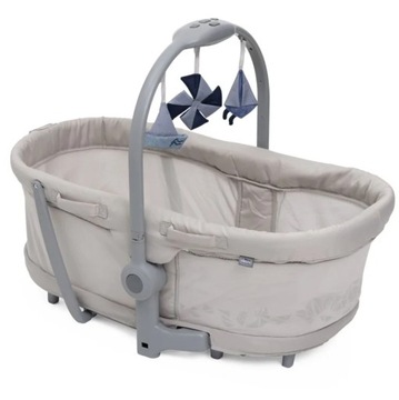 кроватка CHICCO BABY HUG PRO 5В1 Бежевый + МАТРАС + ПРОСТЫНЬ
