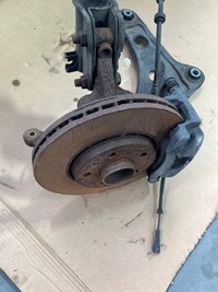 фото thumb №5, Поворотный кулак правый перед opel vivaro b амортизационная стойка