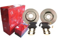 фото thumb №1, Тормозные диски + тормозные колодки trw задняя vw transporter t5 v