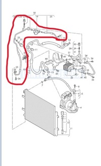фото thumb №9, Audi id3 шланг wąż кондиціонера клапан 1ea816741l