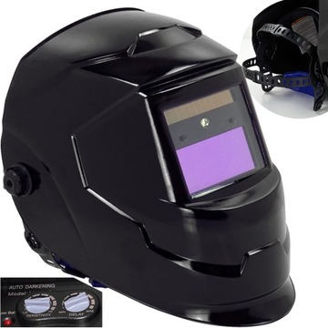 Сварочная маска HELMET Magnum IRON LED Автоматическая MIG TIG MMA