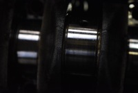 Блок низ  двигуна wał 6110110501 mercedes c-klasa w203 2.2 cdi 122 km 00-04 Недорого, фото thumb