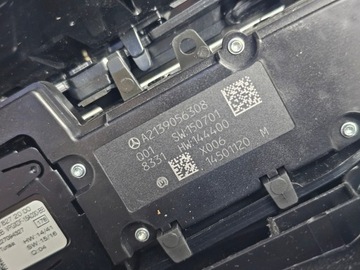 фото thumb №14, Рамка туннель панель idrive mercedes w213 pad e климат пепельница часы led