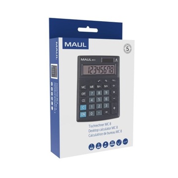 Kalkulator biurkowy MAUL COMPACT MC8 8 pozycyjny