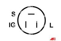 Регулятор напруги генератора honda toyota задні denso as-pl Недорого, фото thumb