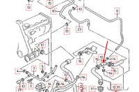 фото thumb №9, Audi tt 8n фланец системы охлаждение 1j0121087e 1.8 бензин 110 kw
