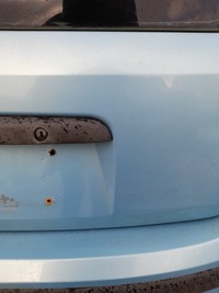 фото thumb №7, Fiat panda ii кришка багажника багажника задня 737/a