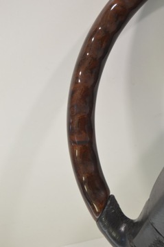 фото thumb №9, Кермо шкіра дерево mercedes w140 c140 s клас рестайлінг графітова сірий