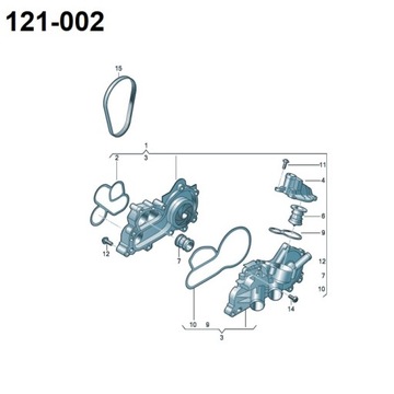 фото thumb №14, Набор распределительный вал 1,4 tsi czda з насос i винтами volkswagen vw оригинальный номер оригинал