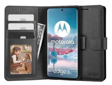 TECH-PROTECT WALLET MOTOROLA EDGE 40 NEO BLACK