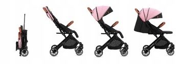 Lekki Wózek spacerowy WALIZKA MoMi Estelle + folia
