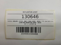 фото thumb №12, Фара передняя передняя левая volvo s60 i v70 eu рестайлинг tyc