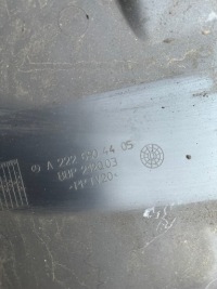 фото thumb №7, Mercedes benz s klasa w222 захист дна короткий