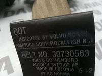 фото thumb №9, Volvo s80 pas безопасности сиденья заднего среднего зад центр 2006 2.4