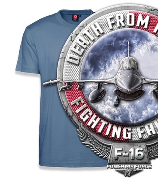 Футболка F-16 Jastrząb Fighting Falcon S