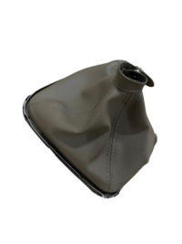 фото thumb №1, Alfa romeo 159 чехол рычаг переключения передач  beż + рамка oem