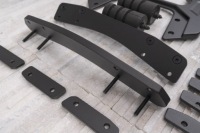 Jeep wrangler jl 18+ усиленные кронштейн колеса запасного + набор проставка Доставка, фото thumb