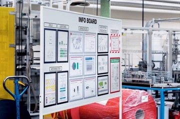 15 x Ramka magnetyczna A3 srebrna plakatowa informacyjna Durable Magnetic