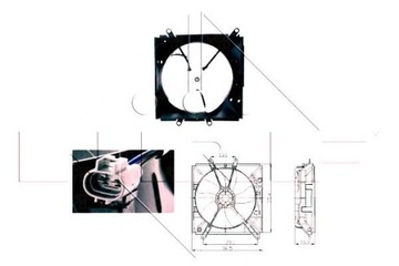 фото thumb №6, Nrf 47016 вентилятор радиатор двигателя