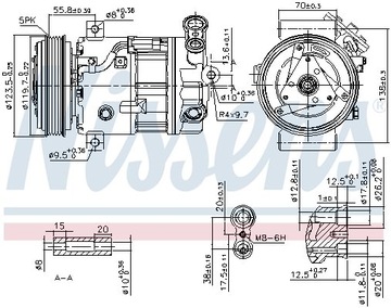 фото thumb №8, Nissens 89577 компрессор, кондиционер